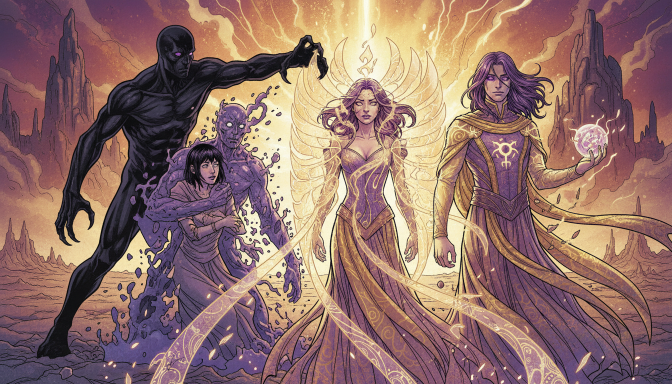 The Unseen Shadow and the Trembling Divine