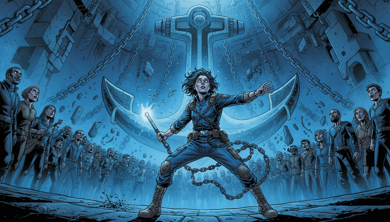 The Pull of the Sky's End Anchor