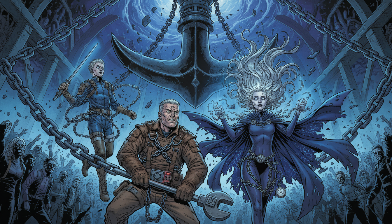 Reflection's Final Grasp The Anchor's Strain